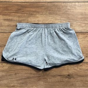 Gray Under Armour shorts